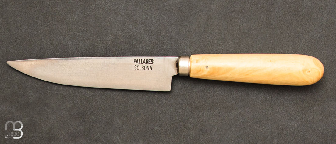 Couteau de cuisine Pallarès Solsona buis - utilitaire 12 cm - XC75