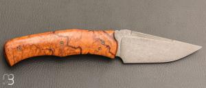    Couteau " C-KLONE " custom par Rémi Lavialle - Bois de fer et RWL34