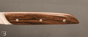 Coffret de 6 couteaux de table par LEPAGE - Bois assortis et 12C27