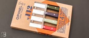 Coffret de 4 couteaux office Opinel n°112 Paysage