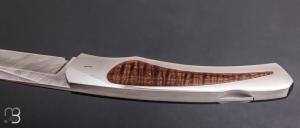   Couteau " 1820 Berthier " interframe par Charles Bennica - Damasteel et Koa