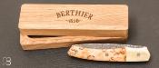 Couteau 1820 lame damas - 200 ans Maison Berthier