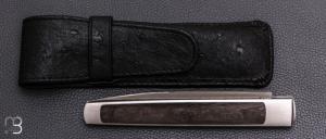  Couteau " APEX " custom de Lionel Lalague - Fatcarbon et Damasteel