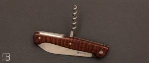 Couteau " Aquitain " manche en amourette par Laurent Gaillard