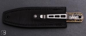  Couteau Böker Solingen - BFF Packlite TruStone Gold