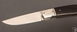    Couteau  "  Bohème " custom par Rémi Lavialle - RWL34 et ébène