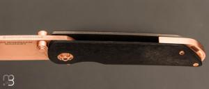  Couteau Böker Solingen -  M4 Sherman Damast Rosé gold - 110118DAM