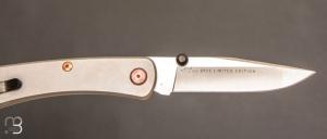 Couteau " HUNTER SLIM PRO TRX Titanium  " par BUCK USA - 7110.GYSLE1