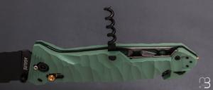 Couteau pliant C.A.C. " MN400 Commando " Marine Nationale - PA6 FV vert kaki