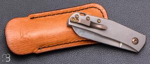  Couteau Custom de Jens Anso modèle "Monte Carlo"