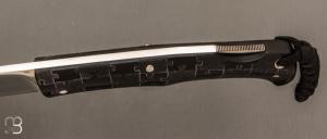 Couteau " Drop " custom lock-back par Raphaël Durand - G10 et RWL34