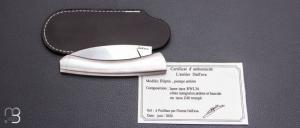   Couteau " Eliptix lock-back " custom de Florent Dall'ava - L'atelier Dall'ava - Full inox