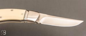   Couteau " Fox #0 Lock Back" par Aleksandr Vetrov - Micarta / M390