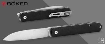 Couteau " Fructis " par Böker Plus - Collaboration Stéphane Espi - G10 et Nitro-V