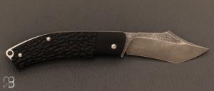   Couteau  " Fury " custom par David Breniere - Elmax et G10 toxifié