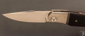   Couteau " Kaïlash " custom de Michel Grini - Morta stabilisé et Elmax