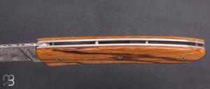   Couteau "L08" par Atelier Perceval - Bois de serpent et lame damas