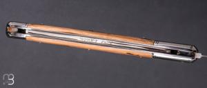     Couteau " Laguiole droit " par Erwan Aubriet - Ivoire de mammouth et RWL34