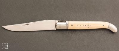  Couteau " Laguiole " par Erwann Aubriet - Ivoire de mammouth