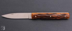  Couteau " Le Fran�ais " s�rie limit�e os cerf� par Perceval - N�03/09