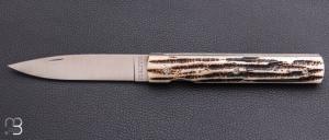  Couteau " Le Fran�ais " s�rie limit�e os cerf� par Perceval - N�05/09
