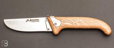   Couteau " Le Jurassien Sécurisoux " par L'âme et la matière - Chêne