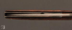 Couteau " Liner Lock " par Le Kanif - Bois de fer et lame en 14c28n