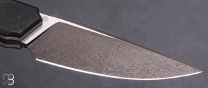  Couteau " custom Liner-lock " de Berthelemy Gabriel - La Forge Agab - Zirconium et D2