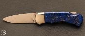 Couteau " Lock Back" vintage de Puma - Lapis Lazuli