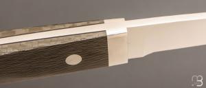   Couteau " Loveless Stiffhorn " par Shaun Bruwer - Fatcarbon et lame en RWL34