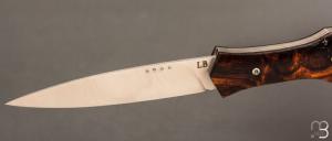  Couteau " Magna Pinna " fait main par Laraud Blade  - Bois de fer et 14C28
