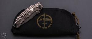   Couteau "Mike One" pliant par Pohl Force - G10 et Niolox