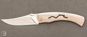 Couteau " Minimix " custom de Florent Dall'ava - L'atelier Dall'ava - Titane et N690