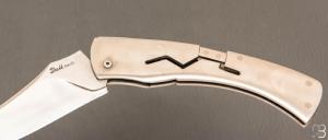 Couteau " Minimix " custom de Florent Dall'ava - L'atelier Dall'ava - Titane et N690