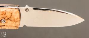  Couteau " Monterey " par Citadel - Loupe de bouleau et Böhler N690Co