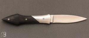 Couteau  "L'Oegopsyde" fait main par Laraud Blade  - G10 et 14C28