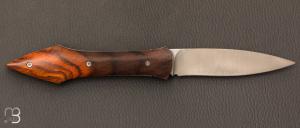  Couteau " L'Oegopsyde " fait main par Laraud Blade  - Cocobolo et 14C28