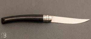 Couteau Opinel effilé N°10 inox ébène - Nouvelle Version