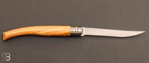 Couteau Opinel effilé N°12 inox olivier - Nouvelle Version