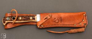 Couteau PUMA white hunter - Vintage 1973