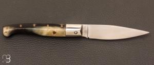 Couteau " Pattada custom " Italien  de Socrate Morlacchetti - Corne de mouflon