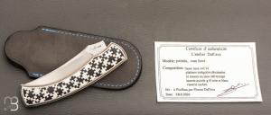    Couteau " Pointix " custom de Florent Dall'ava - L'atelier Dall'ava - Puzzle G10