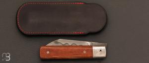 Couteau " Le Pointu " de Garaboux Jean Philippe - Les couteaux de Pi - Micarta et lame en XC100