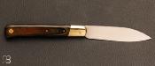 Couteau " Pradel " vintage - Micarta et lame acier XC75