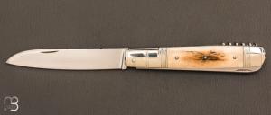    Couteau " Rumilly 3 pices " par Erwann Aubriet - Ivoire de mammouth