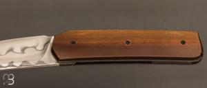   Couteau " Sanjo " par Guy Poggetti - Micarta vintage et C130