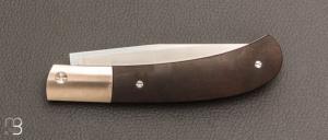   Couteau " Shielded " par Petr Hofman - Noyer densifié et RWL34
