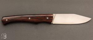  Couteau de poche Tedesco par Adrien Giovaninetti - Bois de fer