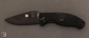    Couteau "  Tenacious Lightweight Black " Spyderco- C122PBBK