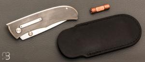   Couteau " Urban Scandi " par Petr Hofman - Titane et RWL34